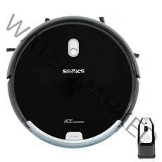 싹스 스마트 로봇 물걸레 청소기 ARW-C100, 블랙