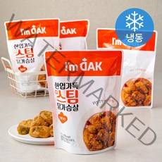아임닭 한입가득 스팀 닭가슴살 깐풍기 (냉동), 5개, 100g