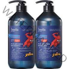 제이멜라 인 프랑스 마블 우드 앤 솔트 지성 헤어 샴푸, 1000ml, 2개