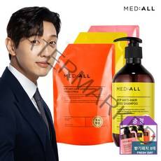 메디올 두피 청정 샴푸 480ml+1600ml+파우치5개+향기패치, 메디올 샴푸 우디 480ml+1600ml+파5+패치