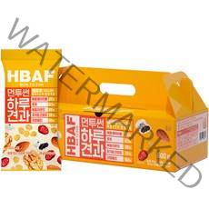 HBAF 먼투썬 하루견과 기프트세트 옐로우, 600g, 1세트