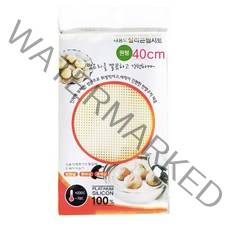 다용도 원형 실리콘 찜시트, 40cm, 1개