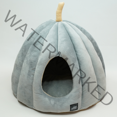 멍뭉스 고양이 극세사 호박 숨숨집 하우스, 그레이