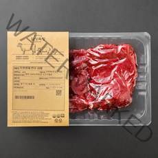 설성목장 무항생제 인증 한우 1+등급 사태 국거리용 (냉장), 300g, 1개