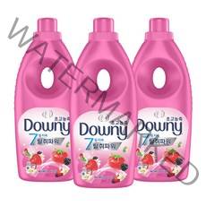 다우니 탈취파워 베리베리와 바닐라 초고농축 섬유유연제 본품, 1.05L, 3개