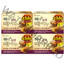 무궁화 허니&율피 때비누 클렌징 미용비누, 100g, 4개입