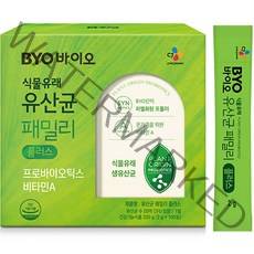 BYO 식물유래 유산균 패밀리 플러스, 200g, 1개