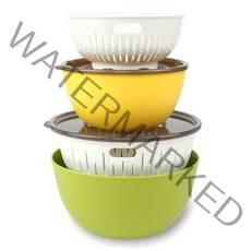 비비엠 챠밍볼 앤 콜랜더볼, 그린/옐로우