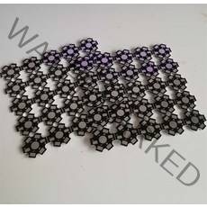 LED 알루미늄 방열판 1W 3W 5W 베이스 플레이트 PCB 보드 기판 20mm 스타 키트 비드 칩용 DIY 냉각 10 개, 단일옵션