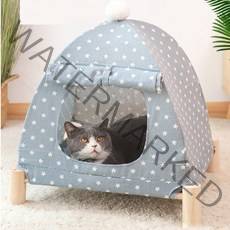 유티즌 명작 애견텐트 강아지집 애견 고양이 하우스 펫 텐트 용품 침대 시원한 조습군방석 패키지 사계절 애견용품 방석, 오렌지(방석)