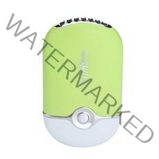 미니 usb 속눈썹 팬 에어컨 송풍기 접착제 접목 속눈썹 전용 건조기 충전식 휴대용 에어컨, 연한 초록색