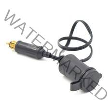 주행충전기 인산철 dc 12v 24v eu 플러그 bmw din hella 오토바이 충전기 소켓 콘센트 자동차로 변환 시가 라이터 어댑터 전원 리드 케이블, 플러그-소켓 케이블