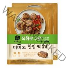 CJ비비고 한입떡갈비 282gx2봉, 2개, 282g