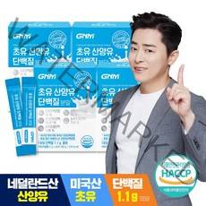 [무부형제] GNM 산양유 초유 단백질 프로틴 분말 스틱 / 프로바이오틱스 유산균 BCAA 비타민 칼슘, 120포, 2g