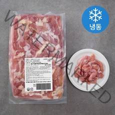 동해식품 브라질산 닭정육 세절 (냉동), 2kg(1 × 5 cm), 1개