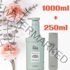 NC페트라 엔씨페트라 프리미엄 티트리 엘피피 LPP 트리트먼트 1000ml+250ml 손상/염색모발전용 전문가용