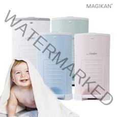 매직캔 기저귀용 휴지통 9L [M220NS], 상세설명 참조, M220NSB-연블루
