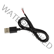 마니LED 5V LED바 부자재 & 컨트롤러 모음, 1개, 01-1_USB 전원잭_블랙