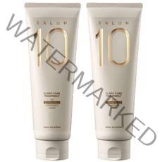 미쟝센 살롱 플러스 클리닉 10 헤어트리트먼트 극손상모발용, 250ml, 2개