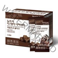 뉴트리디데이 다이어트 리얼 초코 쉐이크, 25g, 14포
