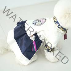 반려동물 물오름달 궁전 한복, 네이비