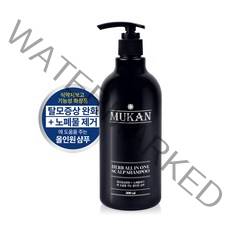 무칸 허브 올인원 두피 샴푸 허브향, 500ml, 1개