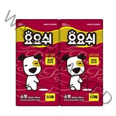 요요쉬 배변패드 플로랄와인향 50매 x 2개 [100매]