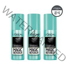 로레알파리 로레알 파리 매직 리터치 3종세트, 브라운, 블랙_블랙