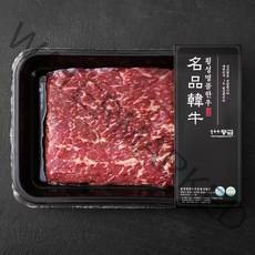 횡성한우 1++등급 우둔 산적용 (냉장), 200g, 1개