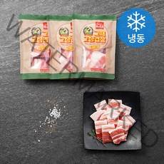 하이포크 한돈 그때 그 삼겹 돼지고기 (냉동), 180g, 3개
