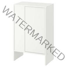 이케아 BAGGEBO 도어수납장 50x30x80cm 704.838.82, 화이트 704.838.82