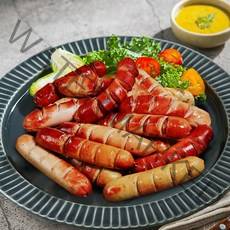 오늘한끼 국내산 한돈 프랑크 소시지 210g x 6개(1.2kg) 6가지맛 골라담기 / 국내산 순돈육 89% 수제소시지, 레드불고기맛210gx6팩, 6개