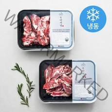 6다이닝 호주산 곡물 소갈비살 (냉동), 300g, 2개