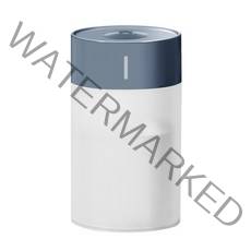 usb mini air 가습기 small home mute office desk 대형 fog capacity water night light sprayer, 회색