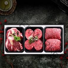 추석 축산 선물세트 [名品횡성청정한우]횡성한우 고운누리 정육세트4호(1.8kg), 단품없음