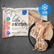 손질오징어 (냉동), 1개, 500g(3~5미)