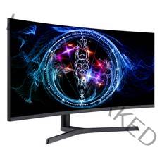 주연테크 86cm 리오나인 WQHD 와이드 1500R 커브드 게이밍모니터 Real 165Hz 300cd﻿ MPRT 1ms PIP/PBP기능, X34QC-165 일반