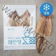 해선생 포항시 인증 원양산 잘 마른 건오징어 2미 (냉동), 160g, 1개