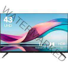 루컴즈 4K UHD TV 스탠드형, 고객직접설치, 109cm, T43FCUKU01LA