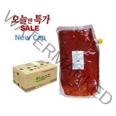[한국소스 소스인] 양념게장 소스 2.5kg x 4개 / 업소용 대용량 간편하고 바로만드는 양념장 꽃게장 돌게장 새우장 양념