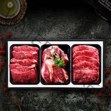 추석 축산 선물세트 [AK단독][명품횡성청정한우]횡성한우 명품 선물세트3호(1.8kg), 단품없음