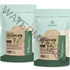 참좋은데이 무농약원료 보리새싹 분말, 500g, 2개