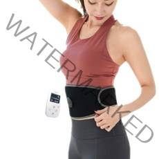 발락 EMS 저주파 무선 복부 허리 배 마사지기 뱃살도둑 벨트 마사지 세트, 마사지 복대 패키지