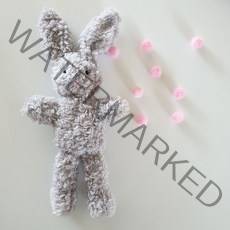 날아라미쎄스깡 몽토끼 인형 DIY 바느질 패키지, 그레이, 1개