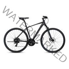 알톤스포츠 2023 700C 하이브리드 자전거 480 알시티 엔도 24, 매트 블랙, 173cm