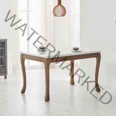 라로퍼니처 프렌치 앤틱 1200 천연 대리석 4인 원목 식탁 테이블, 식탁1