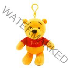 디즈니 푸 22 가방고리 인형, 옐로우, 17cm