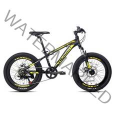 아텍스자전거 아동용 트라젠 시마노 7단 디스크 브레이크 알루미늄 미조립 MTB 자전거 TM-2000D, 블랙 + 엘로우, 150cm
