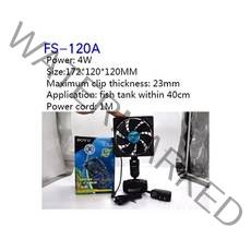 가정용금붕어미니어항기본세트 스마트어항 자동청소어항 BOYU 수족관 물고기 자동 온도 조절 팬 냉각 팬 물 음소거 1/2/3/4/5/6, FS-120A_US adapter plug | CHIN