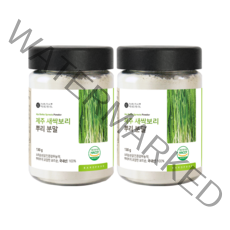 바로푸드 제주 새싹보리 뿌리 분말 130g, 2통
